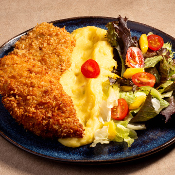 Frango crocante com parmesão