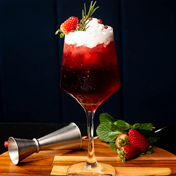 Soda da Casa de Frutas Vermelhas