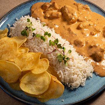 Strogonoff de frango